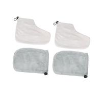 NULYLU Couvre-pieds En Cire De Paraffine Et Mitaines De Protection Lot 2 Paires Taille Unique Maintien Thermique Thérapie à La Paraffine Maison Et Spa Mains Et Pieds