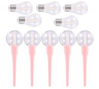 NULYLU de Gloss à Lèvres Vides pour Maquillage DIY 10 Tubes en Plastique Conteneurs Portables Pack de 10 Pièces pour Filles, pour Usage Quotidien et Voyage