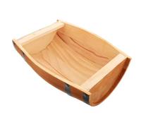 NULYLU Décoration de Seau à Whisky Tonneau à Vin en Bois Demi-baril Mural pour Cave à Vin, Style Vintage, Rustique, Robuste et Solide