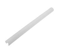 NULYLU Diffuseur de Tube LED T5 T8 60 CM en Plastique Acrylique Blanc Opaque Anti-Éblouissement Système à Clip pour Espace de Travail Suspendre Chambre