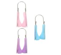 NULYLU Dispositifs D'augmentation Nez pour Relever et Améliorer le Nez Plat 3 Pièces en Silicone Correcteurs Discrets et Confortables pour Usage Quotidien