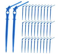 NULYLU Émetteurs d'Irrigation à 100Pcs pour Systèmes d'Irrigation Automatique Compatibles Micro-Drip Résistants à l'usure Faciles à Installer