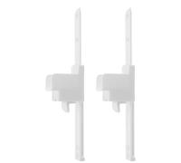 NULYLU Ensemble de Fixations pour lit bébé, pièces de Rechange pour ajusteur de Hauteur de barrière de lit, Accessoires de Fixation Anti-Usure pour Rails coulissants