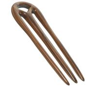 NULYLU Épingle à Cheveux en Bois Naturel pour Chignon Accessoire Mariage Femmes et Filles