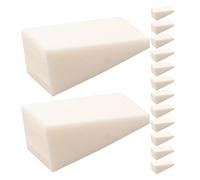NULYLU Éponge à Dégradé pour Ongles 20 Pièces, Applicateur Cosmétique Triangulaire Doux, Outil Manucure Portable pour Nail Art et Fond de Teint, Adaptée Usage Voyage et Usage Quotidien