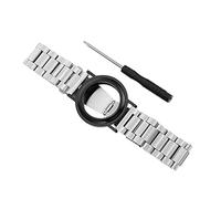 NULYLU Étui-bracelet de Protection pour Localisateur Acier Inoxydable Résistant Fermeture Double Bouton Conception Élégante pour Éviter la Perte