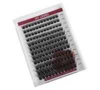 NULYLU Faux Cils Recourbés Grappes Bandes De Faux Cils Pour Femmes Compactes Diy Accessoires De Déguisement