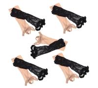 NULYLU Filet À Cheveux Élastique Pour Femmes Bonnet Postiche Anti-écrasement Enveloppement Cheveux Tête Chauve Bandeau Postiche Dentelle