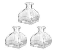 NULYLU Flacons Diffuseurs en Verre Décoratif Lot de 3 150ml pour Parfum Aromathérapie pour Reiki et Salle de Bain