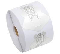 NULYLU Formulaire D'extension D'ongles en Aluminium Épais, Facile à Utiliser, Rouleau Pratique pour Salon de Manucure Professionnel et Nail Art