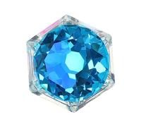 NULYLU Gobelet Octogonal Pour Nail Art En Verre Avec Couvercle Pour Poudre Liquide Outil De Manucure