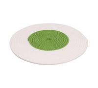 NULYLU Griffoir pour Chat Tapis Tricoté en Coton Blanc, Forme Créative | Double Usage, Tapis de Couchage Intérieur, pour Chats et Repos