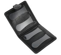 NULYLU Guitar Pick Organizer Bag with Slots Electric Guitar Pick Holder Pouch Protective and Portable for Acoustic and Ukulele Players