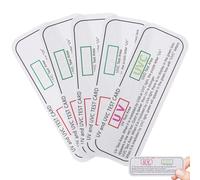 NULYLU Indicateurs UV Uvc-Uva Lot de 5 Cartes Test Papier Capteur Solaire pour Équipements Haute Puissance et Analyse Contraste Élevé