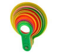 NULYLU Jauge Plastique de Diamètre pour Fruits Set Anneaux de Mesure pour Oranges et Agrumes pour Classification de Fruits Outil Pratique pour Vergers et Marchés Diamètre