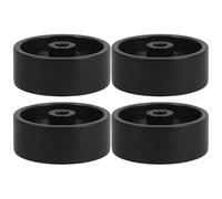 NULYLU Kit de 4 Noires Facile à Installer en Plastique Accessoires de Remplacement pour Chauffage Gaz Extérieur pour -terrasse Mobile