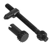 NULYLU Kit de Réglage Chaîne pour Tronçonneuse 4500 5200 5800 Tendeur de Vis en Fer Noir Antirouille et Anticorrosion 1 Set