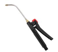 NULYLU Lance de Pulvérisation à Pompe Allongée Mécanisme de Poignée Ergonomique en Pp et Cuivre pour Gestion Jardin et Agriculture, Tube de 8mm Noir