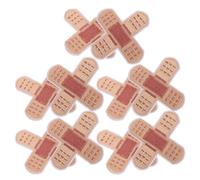 NULYLU Lot de 10 Pinces à Cheveux Brodées de Croix et Cœur Marron, Accessoires Doux et Polyvalents pour Femmes et Filles au Quotidien Fête