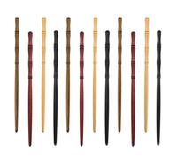 NULYLU Lot de 12 Épingles à Cheveux Rétro en Bois Style Chinois Ancien, Accessoires Polyvalents pour Coiffures Créatives, pour Usage Quotidien et Anniversaires