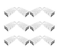 NULYLU Lot de 12 Mini Râpes Multifonctions en Acier Inoxydable 3,5 Pouces, Zesteur de Citron, Râpe à Fromage et Trancheuse à Légumes, Format Compact avec Poignée en Acier,