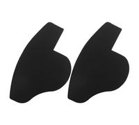 NULYLU Lot de 2 Cartes Guide de Ligne des Cheveux Noires Outil de Modelage Barbe et Coiffure pour Hommes Gabarit Coiffure Précis pour Salon et Usage Personnel Accessoire Professionnel