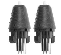 NULYLU Lot de 2 pièces de rechange pour stylo d'impression 3D 5V et 12V en plastique, accessoires fiables pour projets créatifs d'artistes