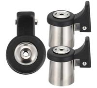 NULYLU Lot de 3 Becs Verseurs Sifflants en Inox pour Bouilloire, Buses de Remplacement Sifflet Intégré, Compatibles Bouilloire de Camping et Domestique, Accessoires Solide et