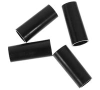 NULYLU Lot de 4 Anneaux en Silicone pour Cou de Saxophone Alto, Manchons Noirs Résistants, Accessoires de Réparation pour Saxophone, Kit D'étanchéité Anti-fuite, Pièces Détachées