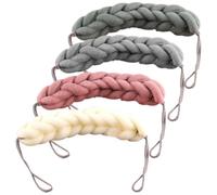 NULYLU Lot de 4 Loofahs de Bain Confortables en Maille Pe, Éponges Corporelles Suspendues, Douces et Pratiques Gommage