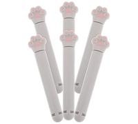 NULYLU Lot de 6 Pinces à Sachet Alimentaire de Patte de Chat, Clips en Plastique Pp Compacts pour Sceller et Garder les Aliments Frais Cuisine