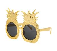 NULYLU Lunettes Ananas en Abs, Verres de Luau, Accessoires de Lunettes de Soleil Hawaïennes