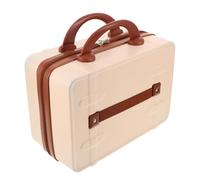 NULYLU Malette de Voyage Vintage pour Organisateur Cosmétique Élégant Compartiments pour Beauté et Accessoires Rangement Pratique et Compact