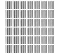 NULYLU Manchons à Sertir Aluminium Ovales en Alliage D'aluminium pour Câble Métallique, 200 Pièces, pour Sertissage et Fixation de Cordes de Transport