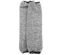 NULYLU Manchons de Protection Avant-Bras Anti-Coupure Hppe, 40Cm, Manchettes Sécurité pour Manipulation Verre et Travail du Bois, Gris, Taille L