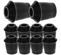 NULYLU Manchons pour Pieds de Support de Batterie 10pcs en Caoutchouc Noir Antidérapants Faciles à Installer pour Batterie Ensemble Musiciens