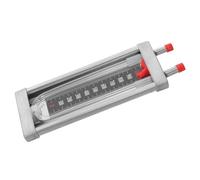 NULYLU Manomètre en U en Acier Inoxydable Compact Haute Précision pour Mesure de Pression Différentielle et Vide Adapté aux Tests de Tuyauterie de Gaz Naturel