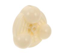 NULYLU Masseur Cou Dos Rouleaux de Massage Triple Tête de Boule, Accessoires pour Fauteuil Inclinable en Plastique, Installation Facile pour Spa Personnel ou Bureau