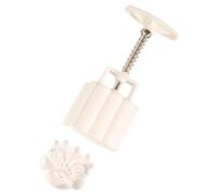 NULYLU Moule à Gâteaux de Lune Lionceau en Pp Blanc, Facile à Nettoyer Utiliser, Outil Délicat Cuisson et DIY des Pâtisseries Orientales