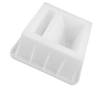 NULYLU Moule Créatif pour Mur de Fond en Plastique Silhouettes Creuses, Facile à Utiliser, Dimensions 25,5x25,5x10,5 Cm, pour Jardin et Terrasse