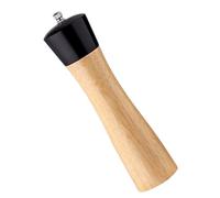 NULYLU Moulin à Poivre Manuel en Matériau Synthétique Noir, Facile à Utiliser et Pratique pour Cuisiner, pour Repas et Hôtels, Moulin à Sel et Poivre Rechargeable