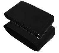 NULYLU Organisateur Format Paquet Lot de 2 à Noir de Main Feutre Petit | Doublure Intérieure Portable, Poche Intérieure, pour Clés et Petits Objets, Rangement Cosmétiques