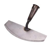 NULYLU Outil de Désherbage Manuel en Acier Portable et Robuste pour Jardinage et Agriculture, Houe à Main Argentée pour Amateurs de Jardinage