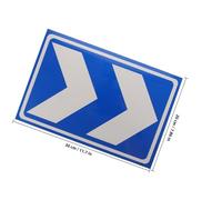 NULYLU Panneau de Stationnement Réfléchissant en Aluminium Flèche Directionnelle, Haute Visibilité pour Mur et Sol, Améliore la Sécurité Parkings et Garages