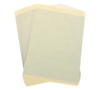 NULYLU Papier Transfert Thermique pour Tatouage 30 Feuilles A4 Blanc 4 Couches pour Pochoirs Stables et Applications Créatives Professionnelles
