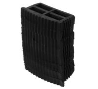 NULYLU Patin Echelle 4 Pièces Caoutchouc Antidérapant 60 × 22 MM Embouts Pieds pour Échelle à Coulisse Usage Chantier Protection Pied Stabilisateur