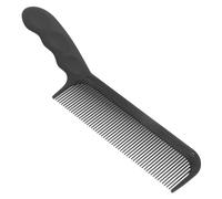 NULYLU Peigne à Cheveux Professionnel Noir 724 Peigne Plat Pour Hommes Ergonomique Utilisation En Salon