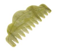 NULYLU Peigne De Massage Jade Outil De Soin Du Chevelu Portable Pour La Croissance Des Cheveux Et Améliorer La Qualité Des Cheveux Design Léger Et Compact Pour Usage Quotidien