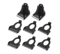 NULYLU Peigne de Rechange pour Tondeuse à Cheveux 2 Ensembles Accessoires pour Tondeuse Lot 3mm 5mm 7mm Acier Inoxydable Noir et Rasoir Électrique Voyage