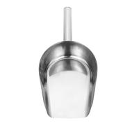 NULYLU Pelle Multifonction en Acier Inoxydable Grosse Capacité, Pelle à Glaçons et Farine Cuisine Professionnelle, Ustensile Inox pour Aliments Solides et Liquides, Outil Polyvalent